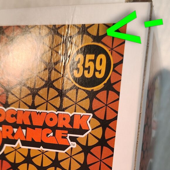 Funko Pop Clockwork Orange Alex DeLarge Masked Figure #359 - Picture 6 of 10